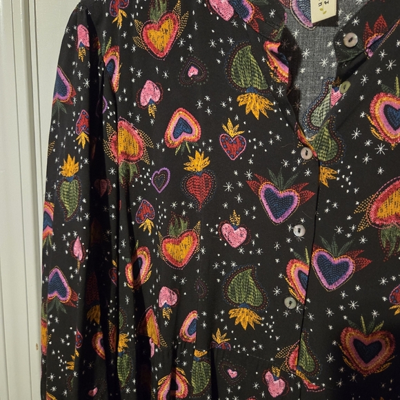 Uncle Frank XL Heart print dress - Picture 3 of 8